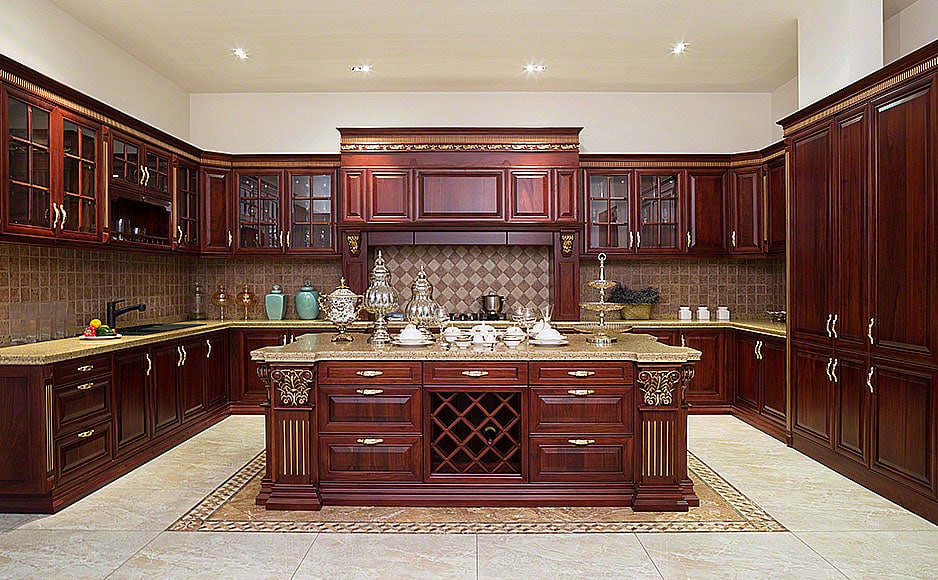 Modern kitchen interior and furnitures